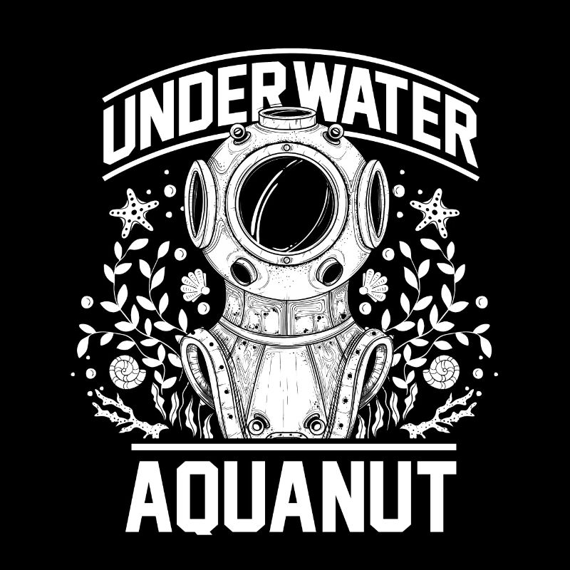 Diver Underwater Astronaut Aquarium
