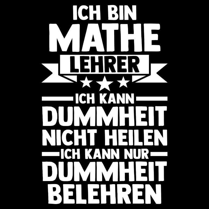 Mathelehrer Beruf Mathematik Geschenk