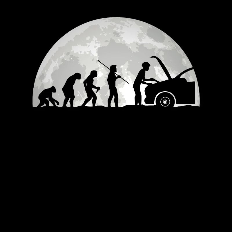 Évolution de la mécanique automobile dans le cadeau au clair de lune