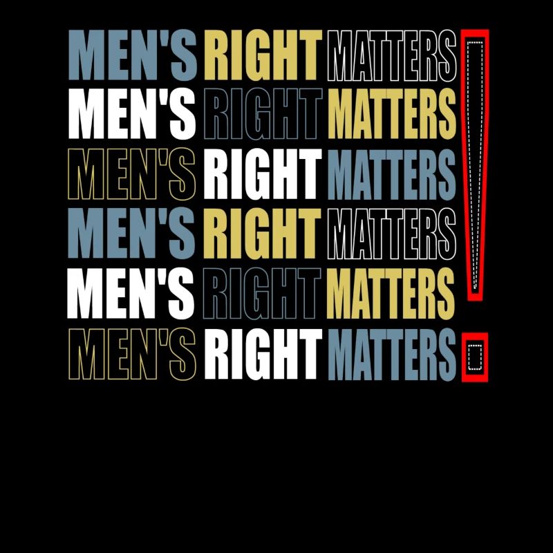 Men's Right Matters Zitat Mann Gleichheitsgeschenk