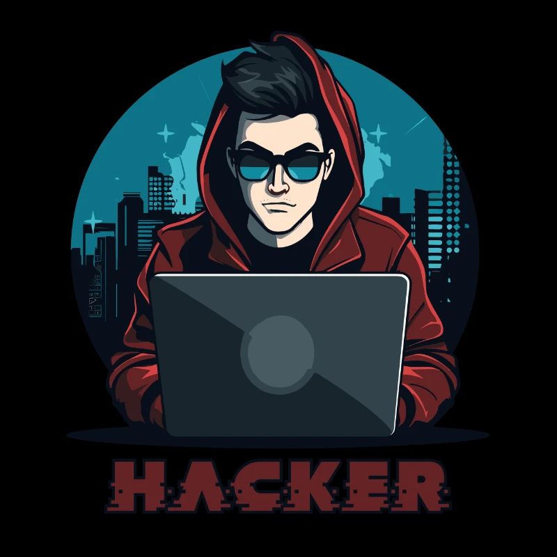 Lunettes de soleil Hacker Hacker Hacker anonyme
