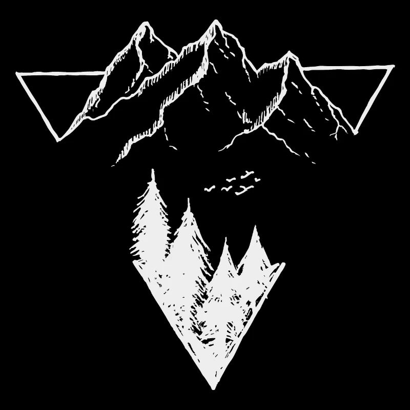 Triangle, Mountains & Forest