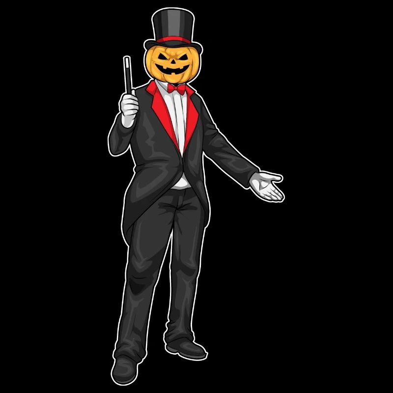 Jack O Lantern Halloween Wizard