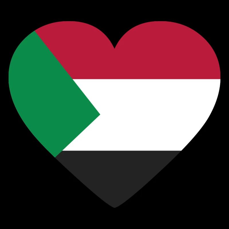 Drapeau du cœur de la Palestine