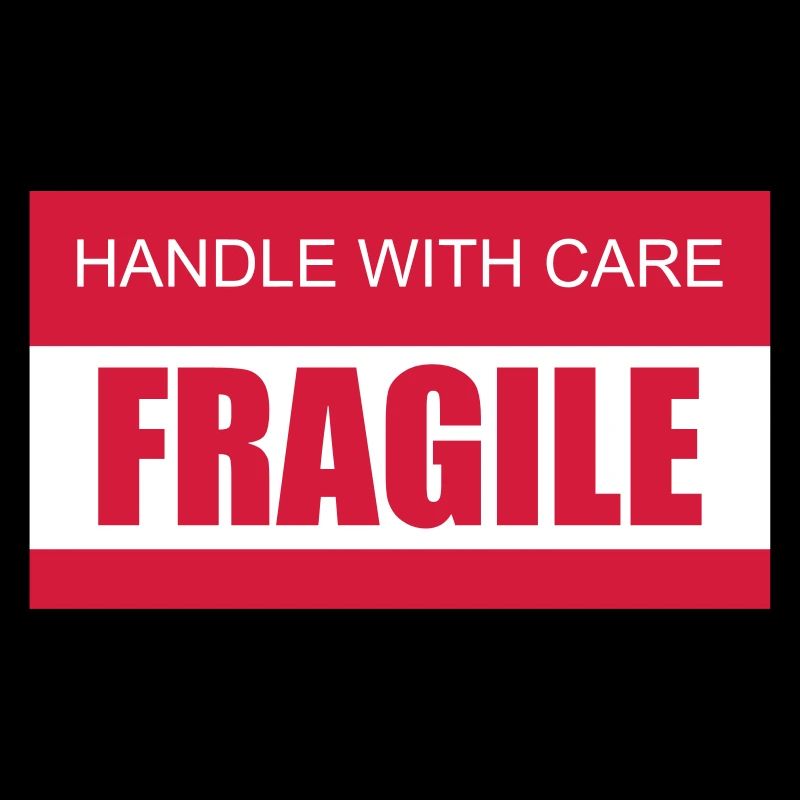 FRAGILE Handle with care 2c
