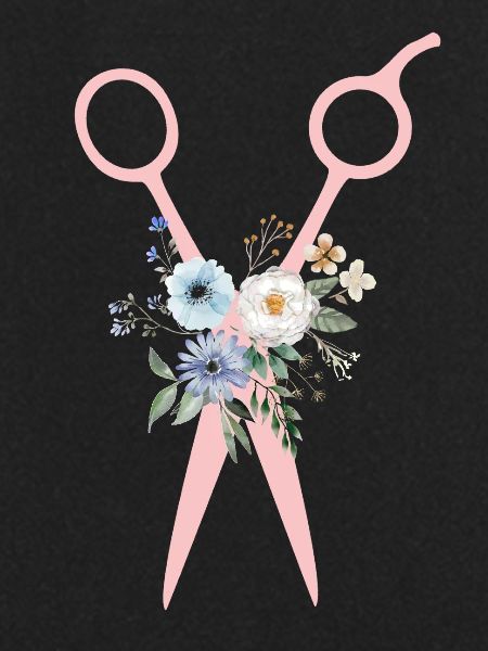Ciseaux Fleurs