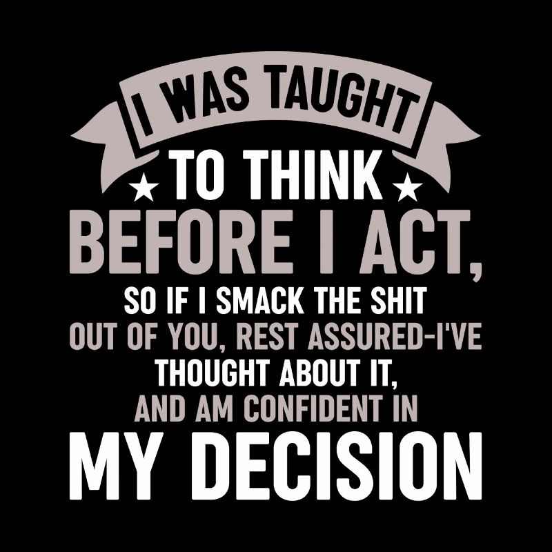 was taught to think sarcastically