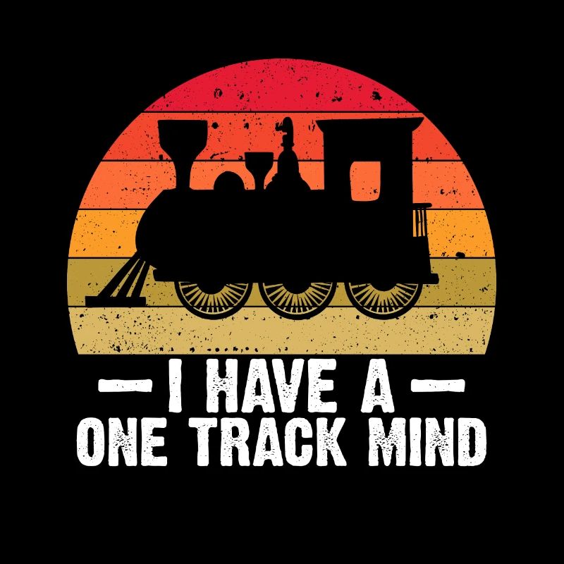 Zug Einstrecke Mind Railroad Lokomotive