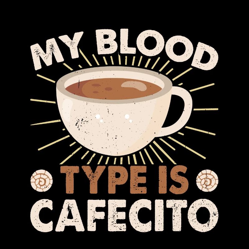 Spanisches Kaffeedesign „cafecito & Concha Lovers“