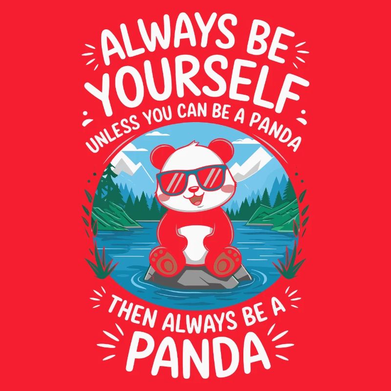 Sei Immer Du Selbst, Ein Panda Sein