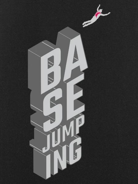 Basejumping - free fall
