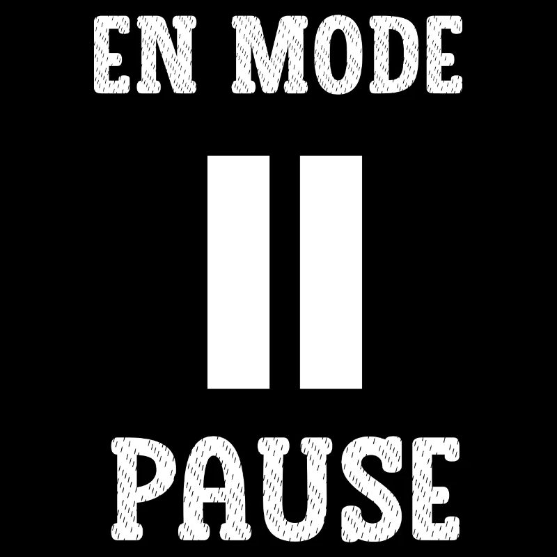 En mode pause