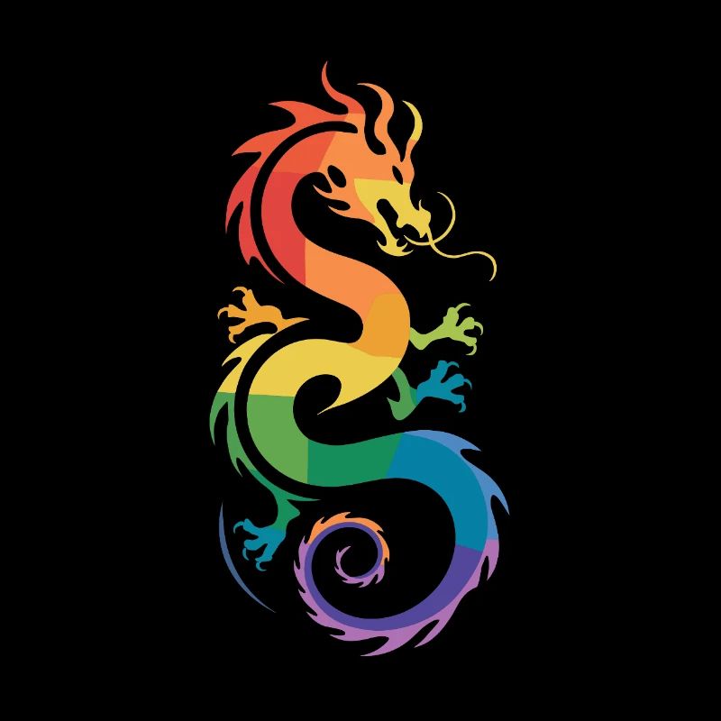 Rainbow Dragon: Magical Diversity