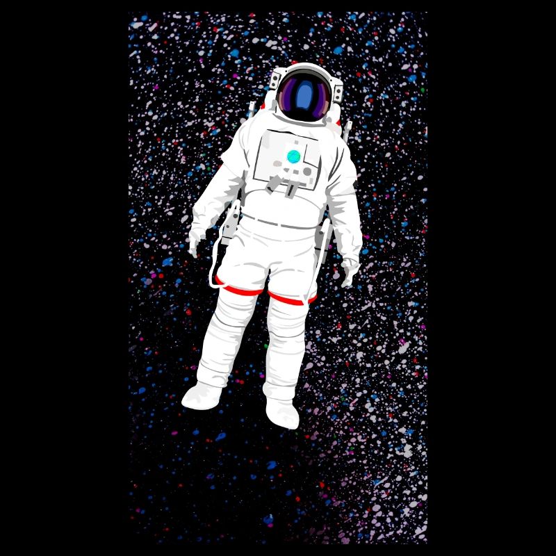 Un astronaute dans l’espace