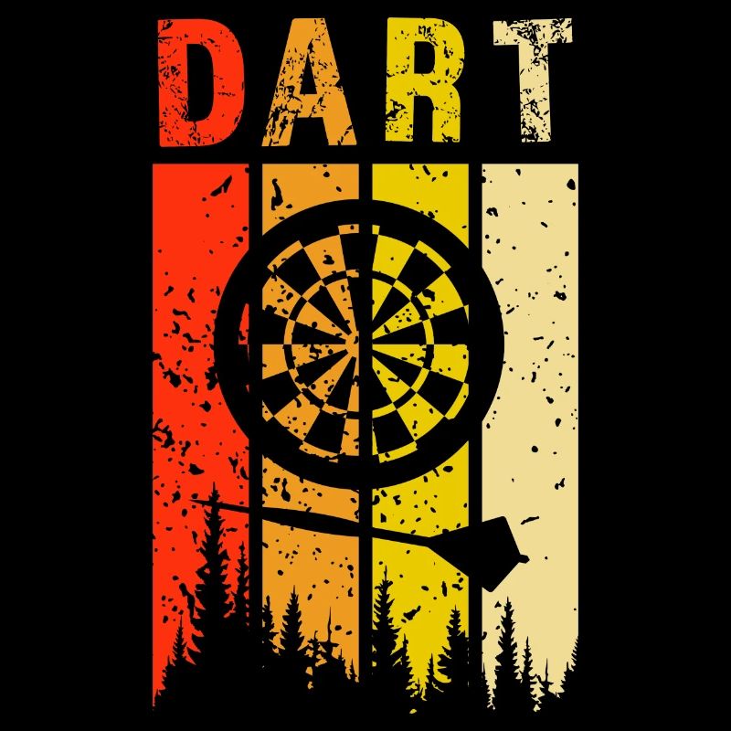 dart retro design dart Geschenk