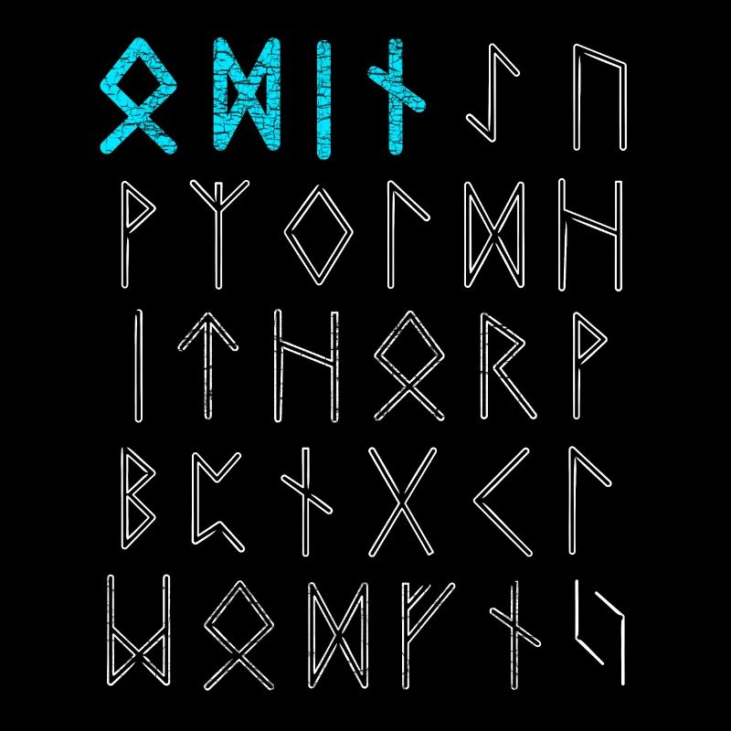 Odin Thor Runen Runen nordische Wikinger Geschenk