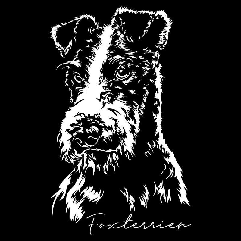 FOXTERRIER dog portrait hunting dog hunter Wilsigns