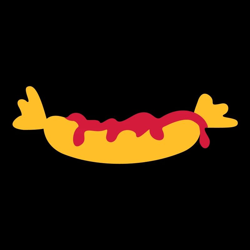 Wurst mit Senf / sausage with mustard (2c)