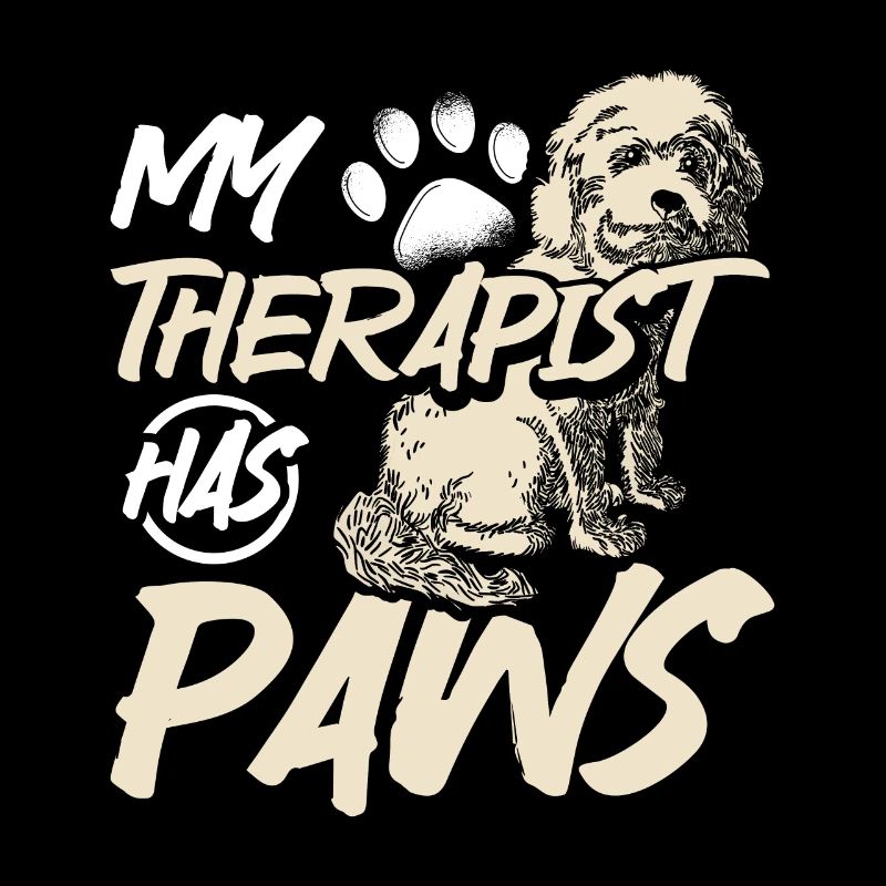 Mon thérapeute a des pattes cockapoo