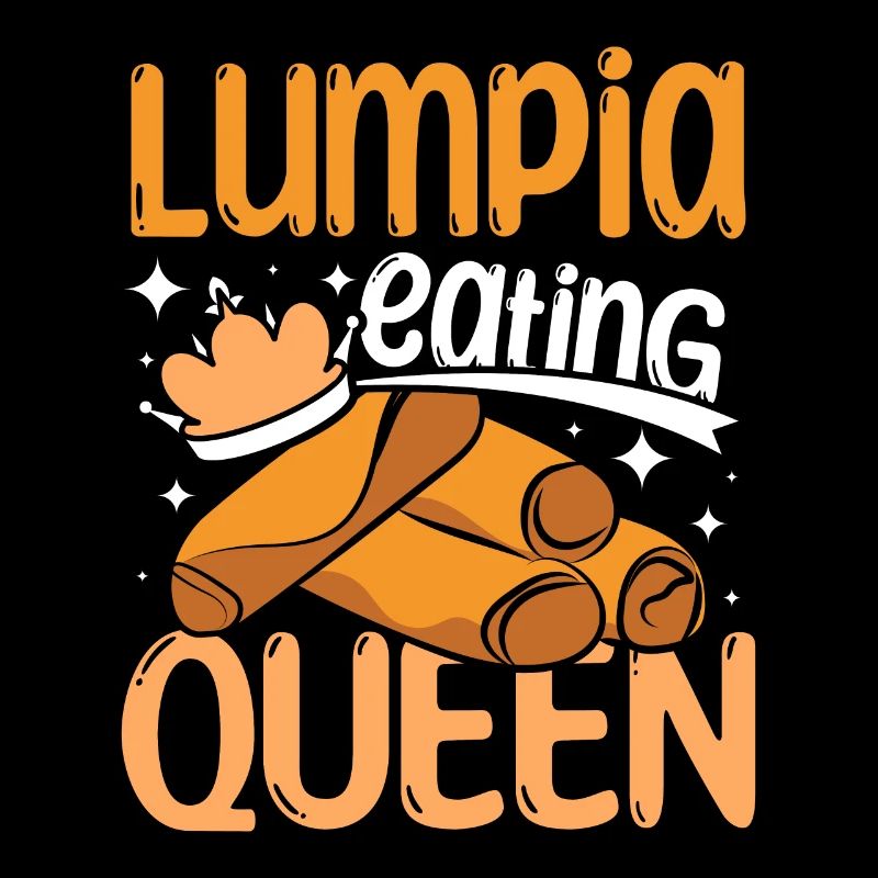 Lumpia mangeant la reine