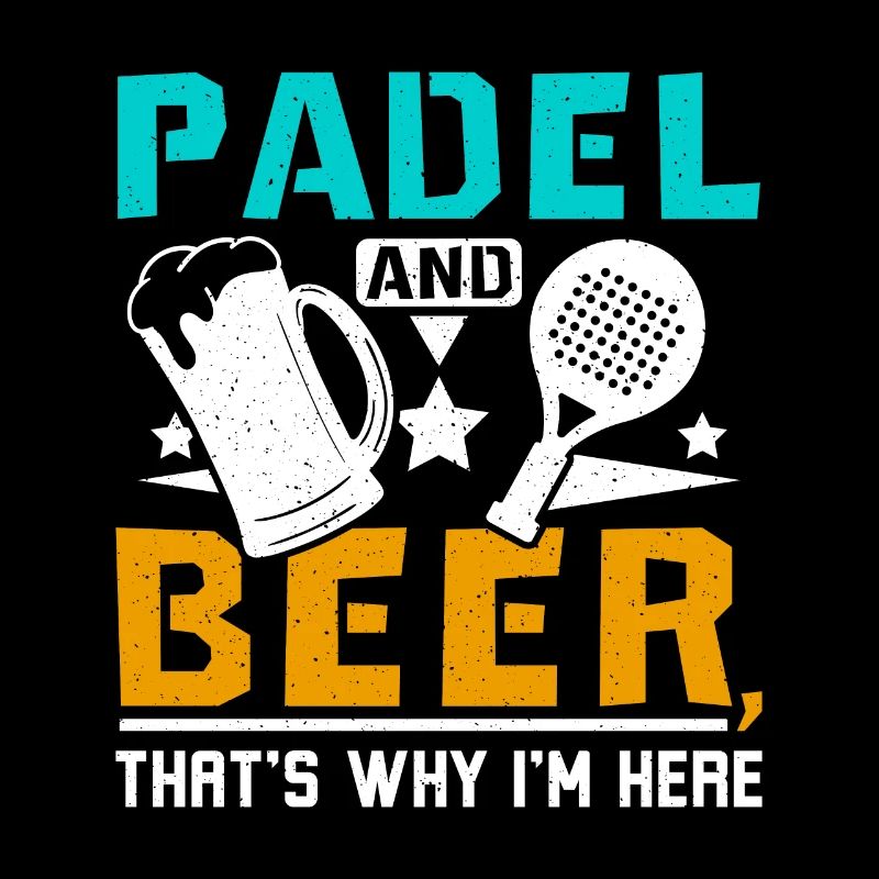 Padel and beer thats why Im here