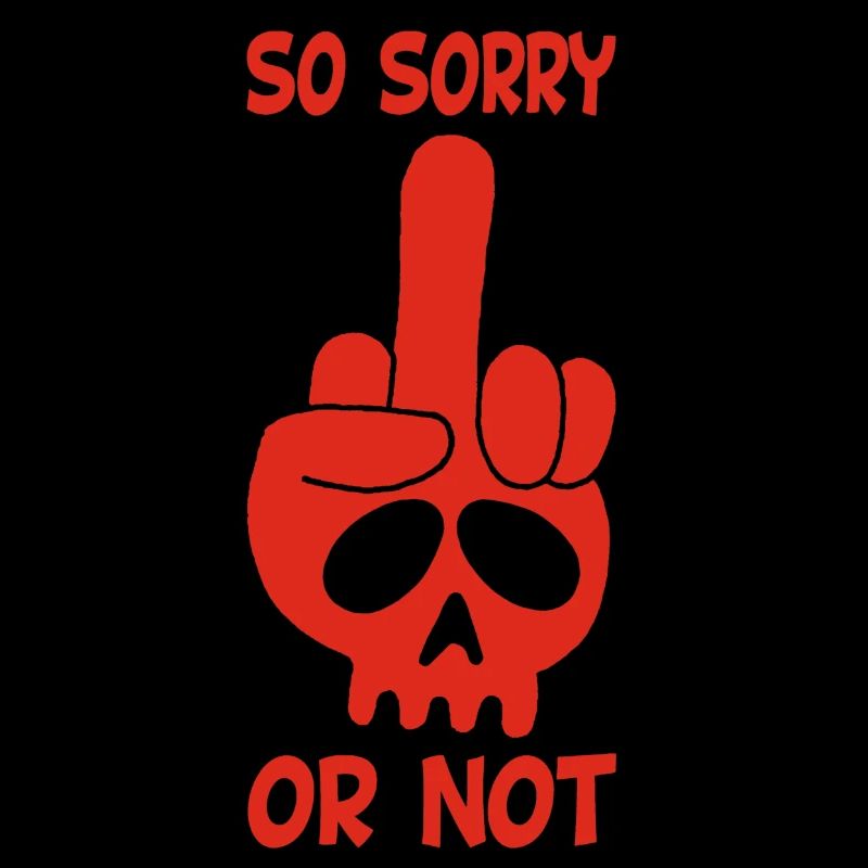 Rude Red Skull