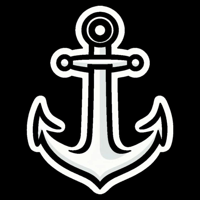 Anker Sticker einfach