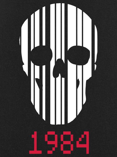 barcode Skull 1984