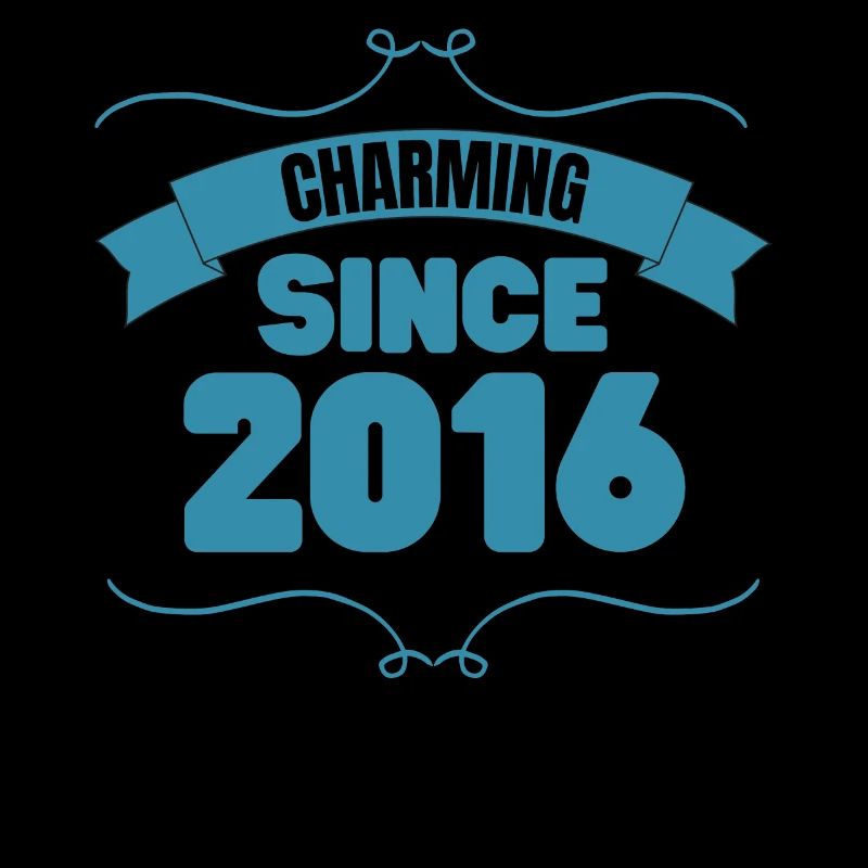 7. Geburtstags Party Geschenk Charmant seit 2016