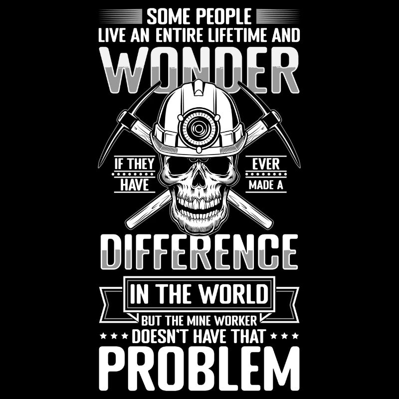 Fosse de houe souterraine minière