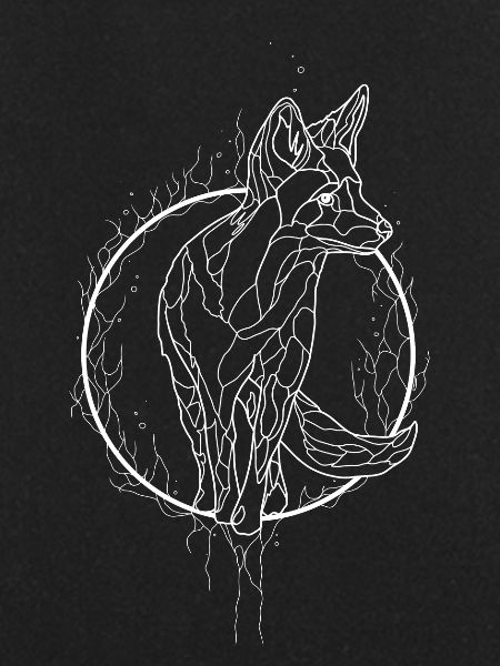Fox forest nature