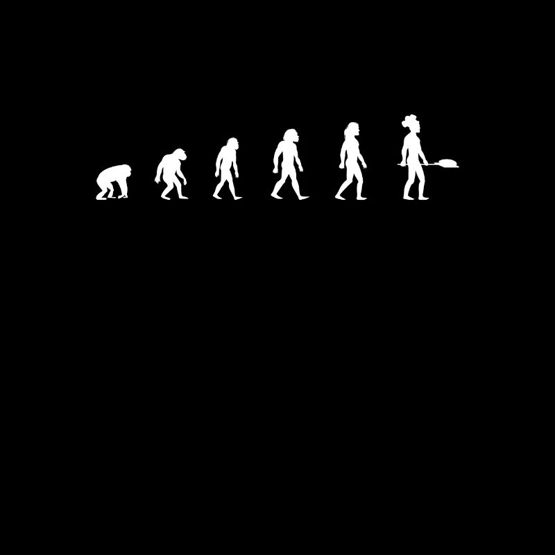 Evolution Bäcker Bakery Funshirt
