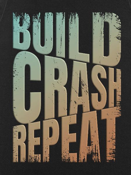 Drone build crash repeat saying