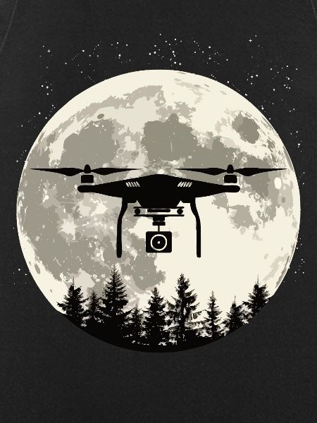 Drone Full Moon