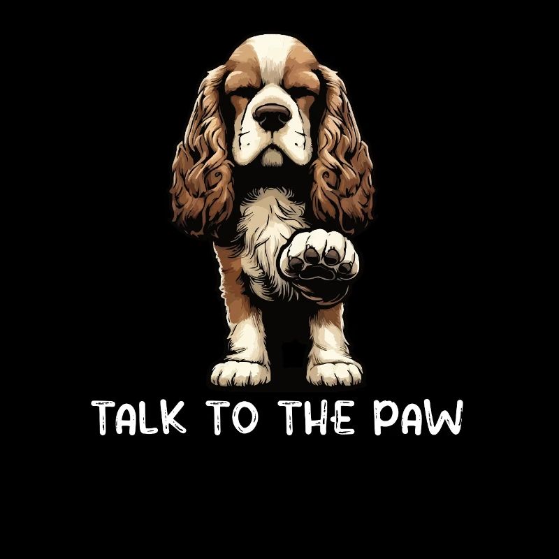 Talk to the Paw Cocker Spaniel Cocker spaniel hund