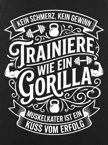 Train like a gorilla