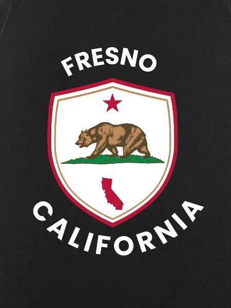 Fresno Shield Bear Emblem