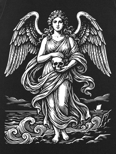 Seaborne Venus with Skull