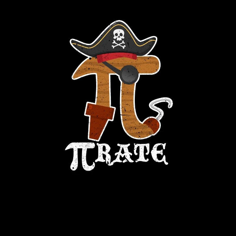 Pi Pirate Mathe Mathematik Nerd Geek Geschenk