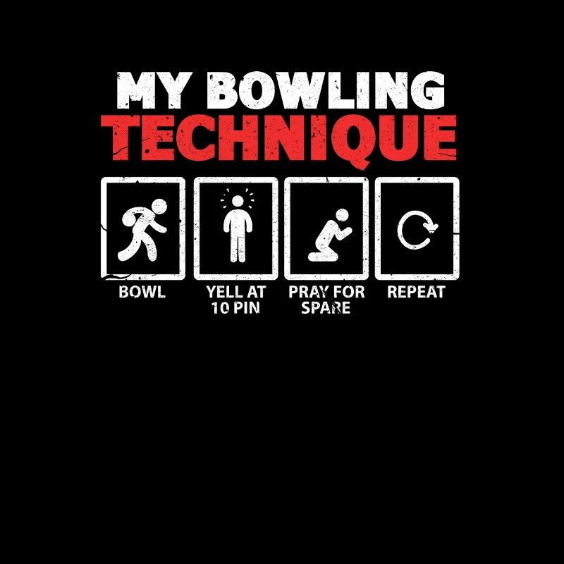 Bowling Team Bowler Bowling Bowling Technique Cadeau