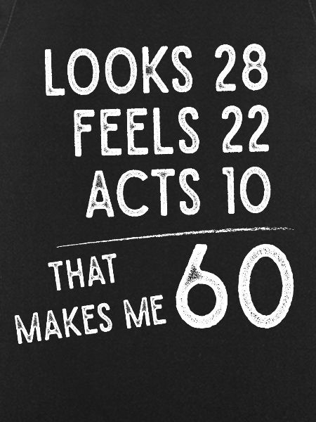 60th birthday, age 60