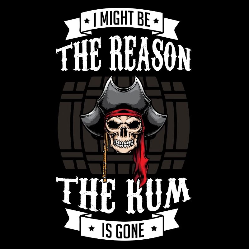 Rum lover, rum, rum drinker pirate