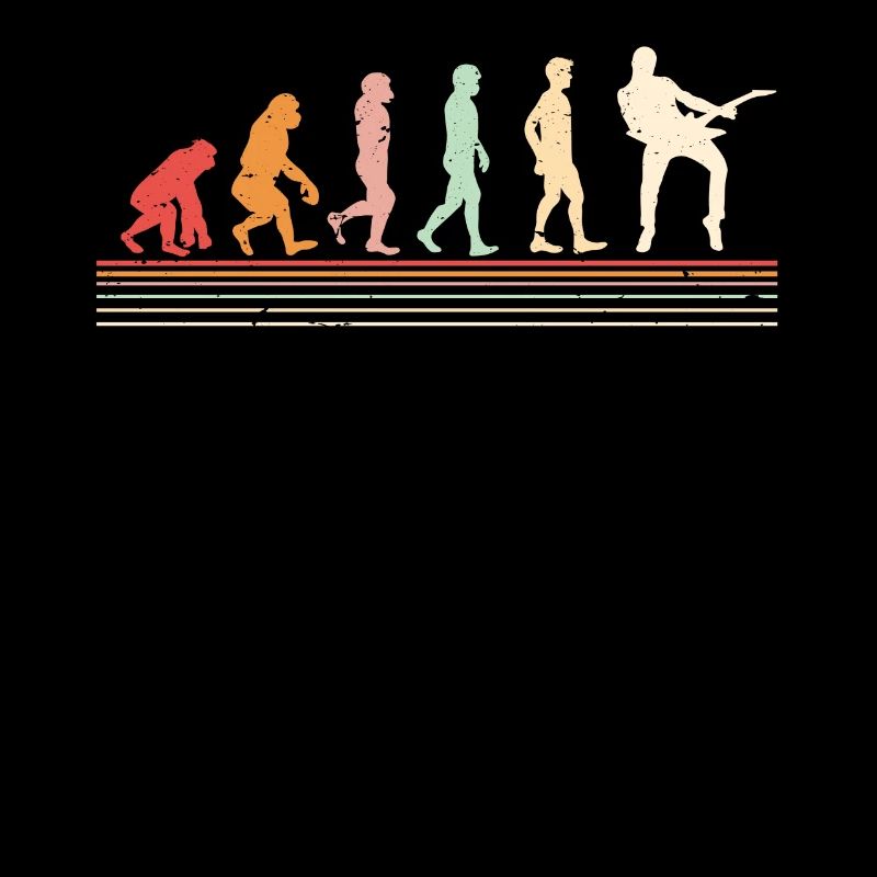 Guitariste Evolution, guitariste