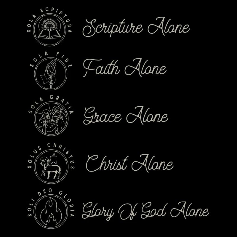 Sola Scriptura Protestant Reformation 5 Solas