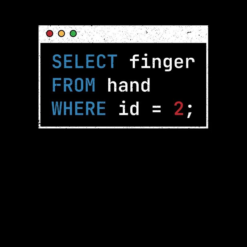 Hacking Code Cybersécurité Selected Finger Hacker