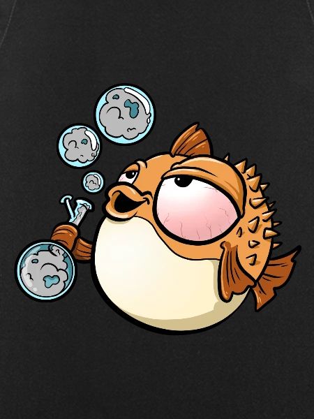 Weed Smoking Puffer Fish
