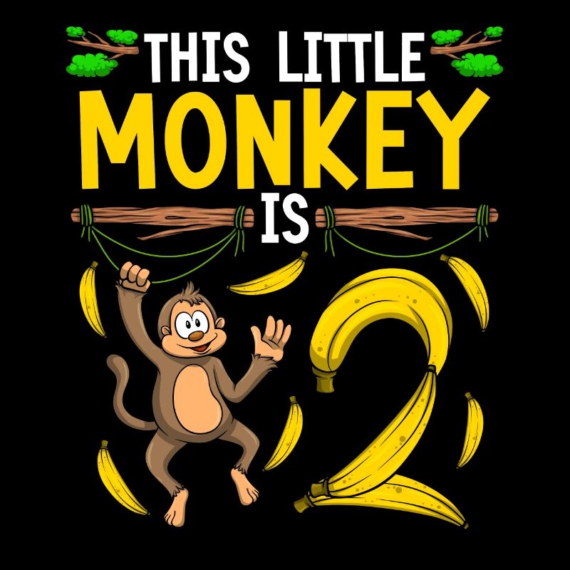 Monkey Birthday 2nd Monkey Theme Party Kids