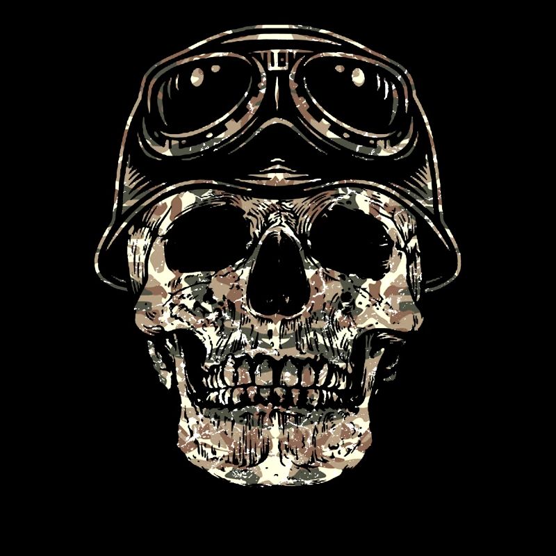 Motards Skull crâne