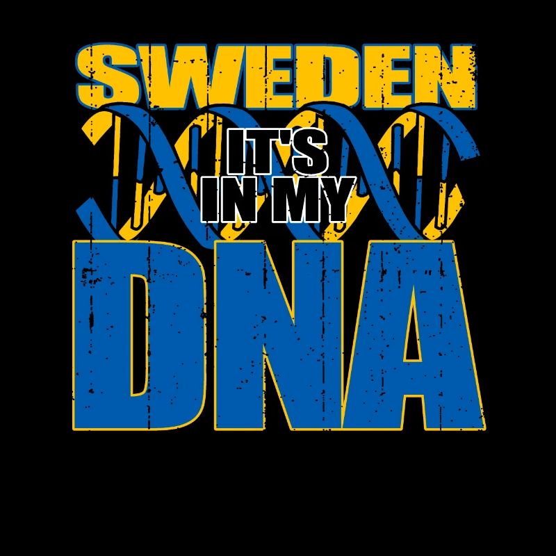 Suède Drapeau suédois ADN