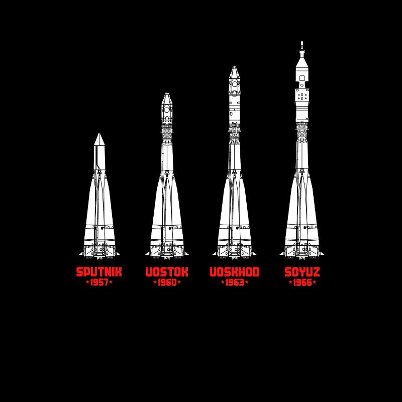Voyage spatial de missiles Union soviétique Russie